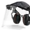 Husqvarna Face Visor With Headband Hearing Protectors