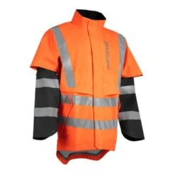 Husqvarna Functional Hi-Vis Rain Jacket
