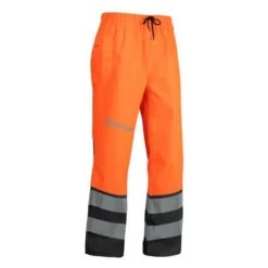 Husqvarna Functional Hi-Vis Rain Trousers